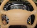 Saddle 1998 Ford Mustang V6 Coupe Steering Wheel