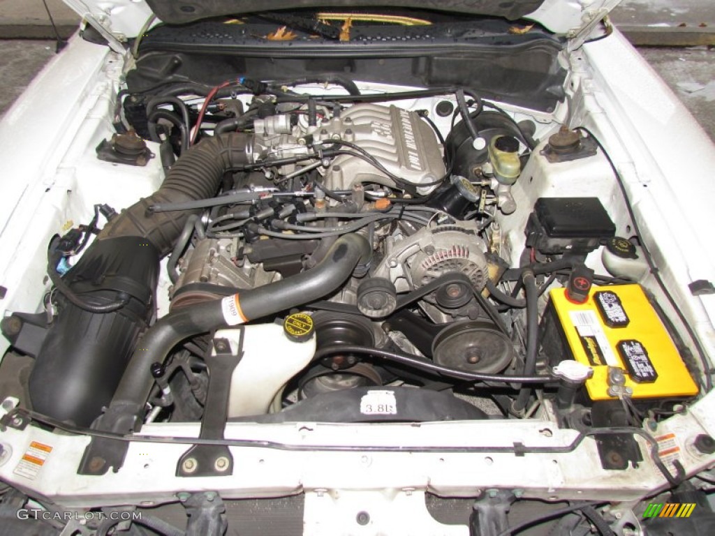 1998 Ford Mustang V6 Coupe 3.8 Liter OHV 12-Valve V6 Engine Photo #58772574