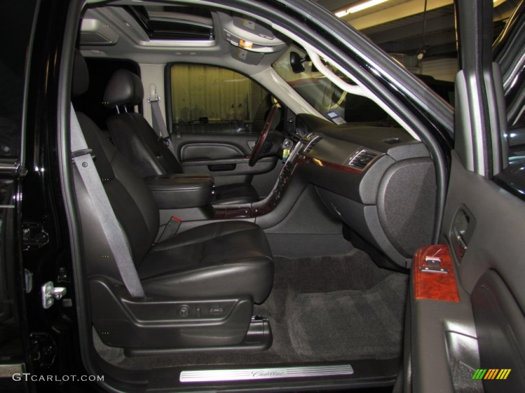 Ebony Interior 2010 Cadillac Escalade ESV Luxury Photo #58773948