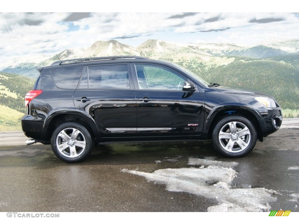 Black 2011 Toyota RAV4 V6 Sport 4WD Exterior Photo #58774533