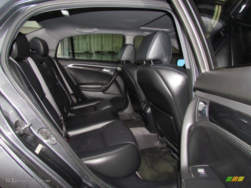 Ebony Interior 2004 Acura TL 3.2 Photo #58775256