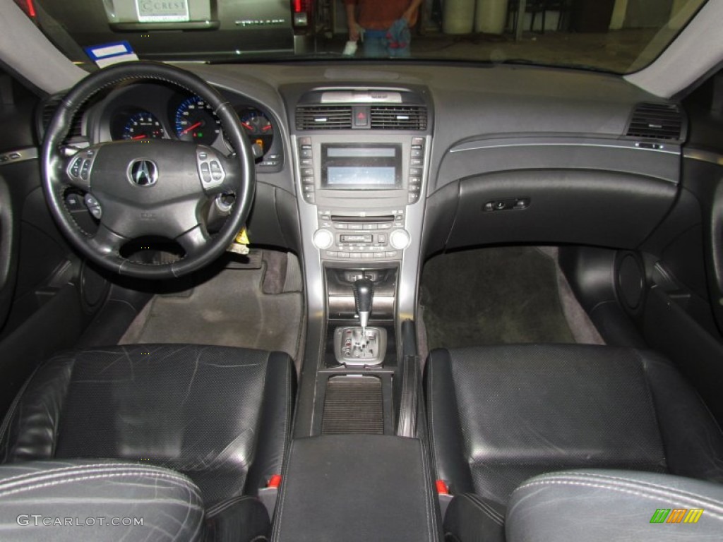 2004 Acura TL 3.2 Ebony Dashboard Photo #58775286
