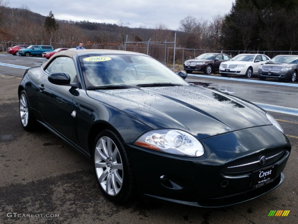 British Racing Green 2007 Jaguar XK XK8 Convertible Exterior Photo #58775541