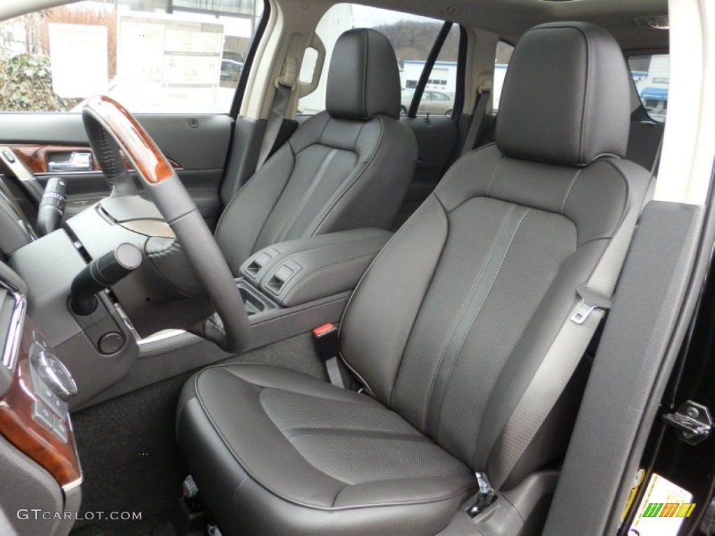 Charcoal Black Interior 2012 Lincoln MKX AWD Photo #58776021