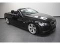 2008 Jet Black BMW 3 Series 335i Convertible  photo #1