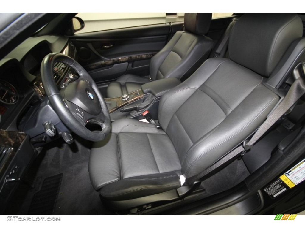 2008 3 Series 335i Convertible - Jet Black / Black photo #18