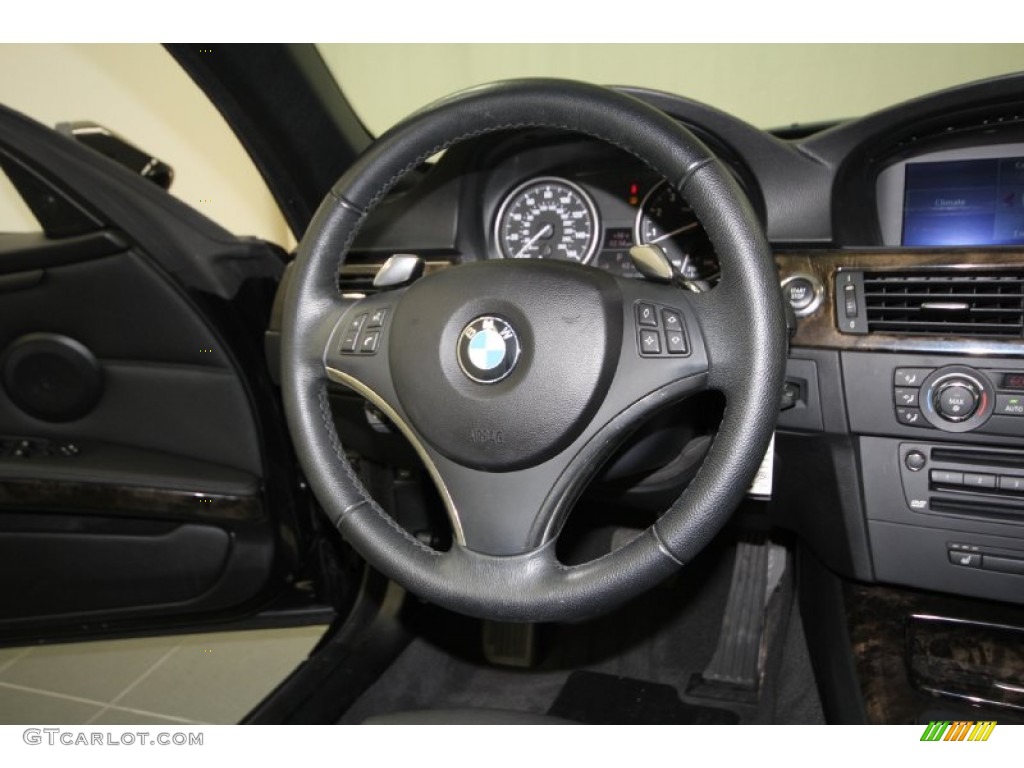 2008 3 Series 335i Convertible - Jet Black / Black photo #36
