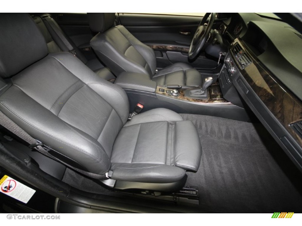 2008 3 Series 335i Convertible - Jet Black / Black photo #43