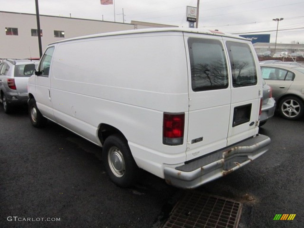 Oxford White 2002 Ford E Series Van E150 Cargo Exterior Photo #58777986