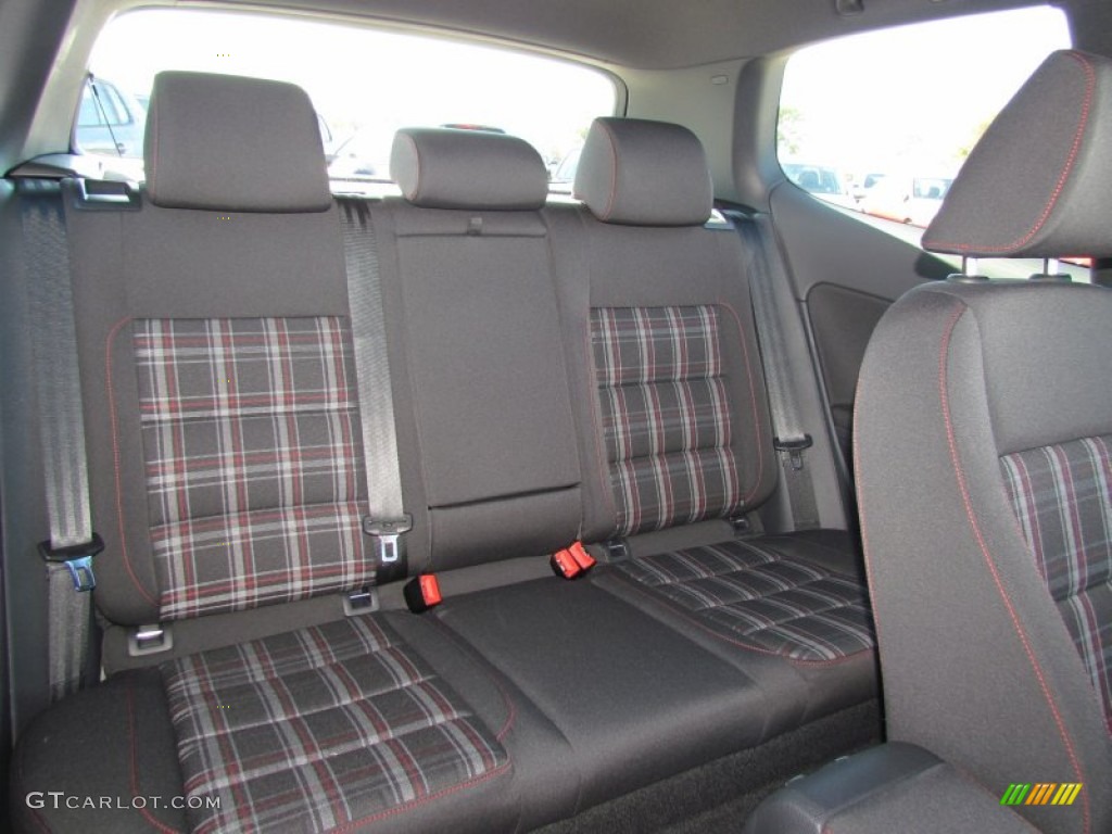 Interlagos Plaid Cloth Interior 2012 Volkswagen GTI 2 Door Photo #58783351