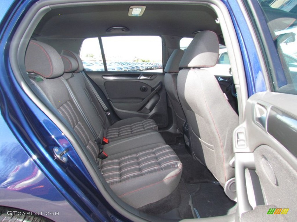 Interlagos Plaid Cloth Interior 2012 Volkswagen GTI 4 Door Autobahn Edition Photo #58783405