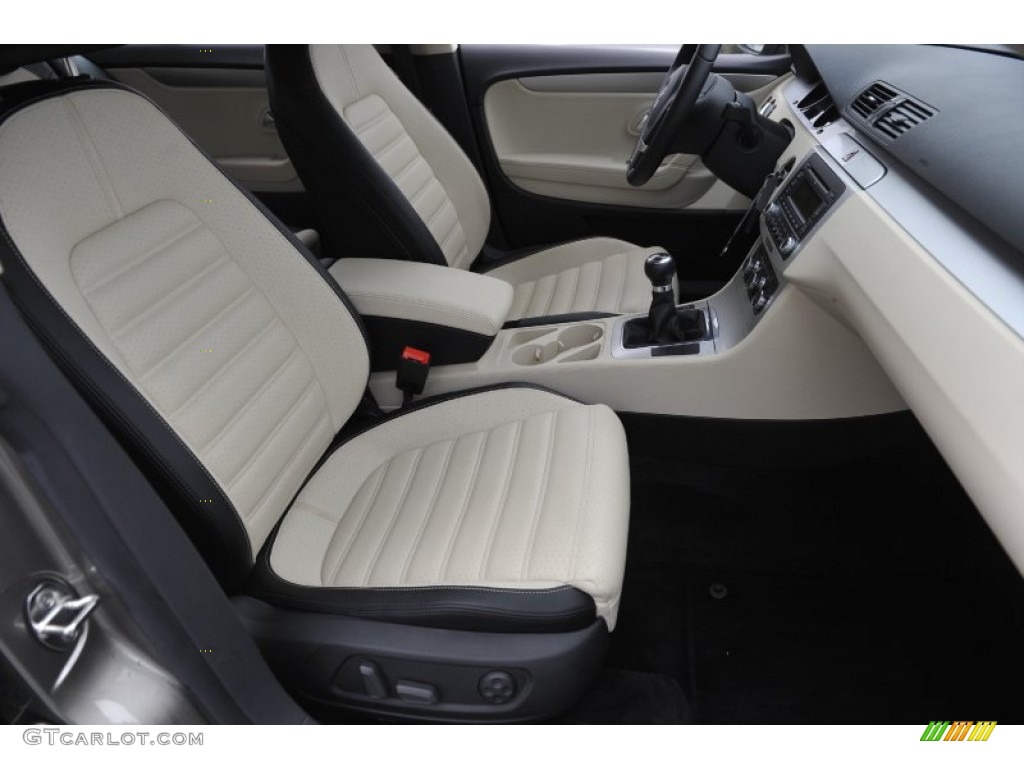 Cornsilk Beige Two-Tone Interior 2009 Volkswagen CC Sport Photo #58784836