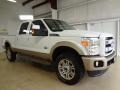 Oxford White - F350 Super Duty King Ranch Crew Cab 4x4 Photo No. 3