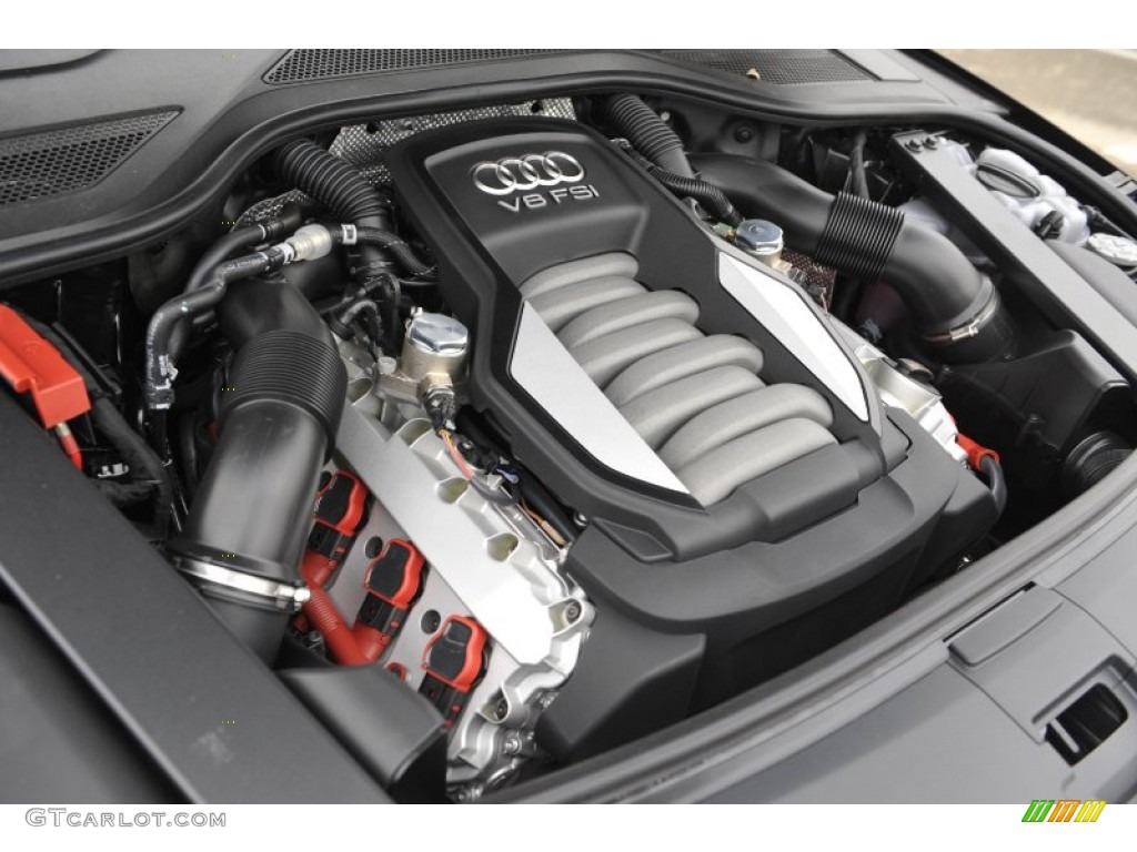 2012 Audi A8 L 4.2 quattro 4.2 Liter FSI DOHC 32-Valve VVT V8 Engine Photo #58785901