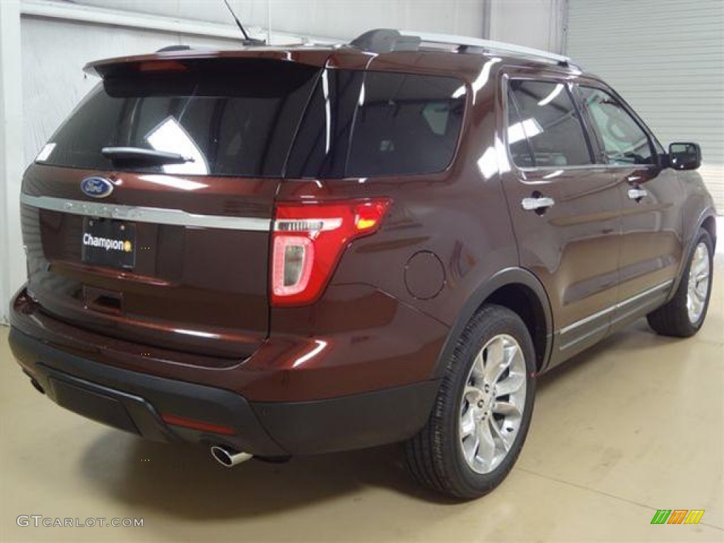 2012 Explorer XLT - Cinnamon Metallic / Medium Light Stone photo #5