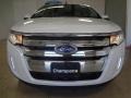 2012 White Platinum Metallic Tri-Coat Ford Edge Limited  photo #2