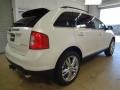 2012 White Platinum Metallic Tri-Coat Ford Edge Limited  photo #4