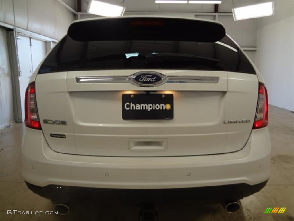 2012 Edge Limited - White Platinum Metallic Tri-Coat / Medium Light Stone photo #5