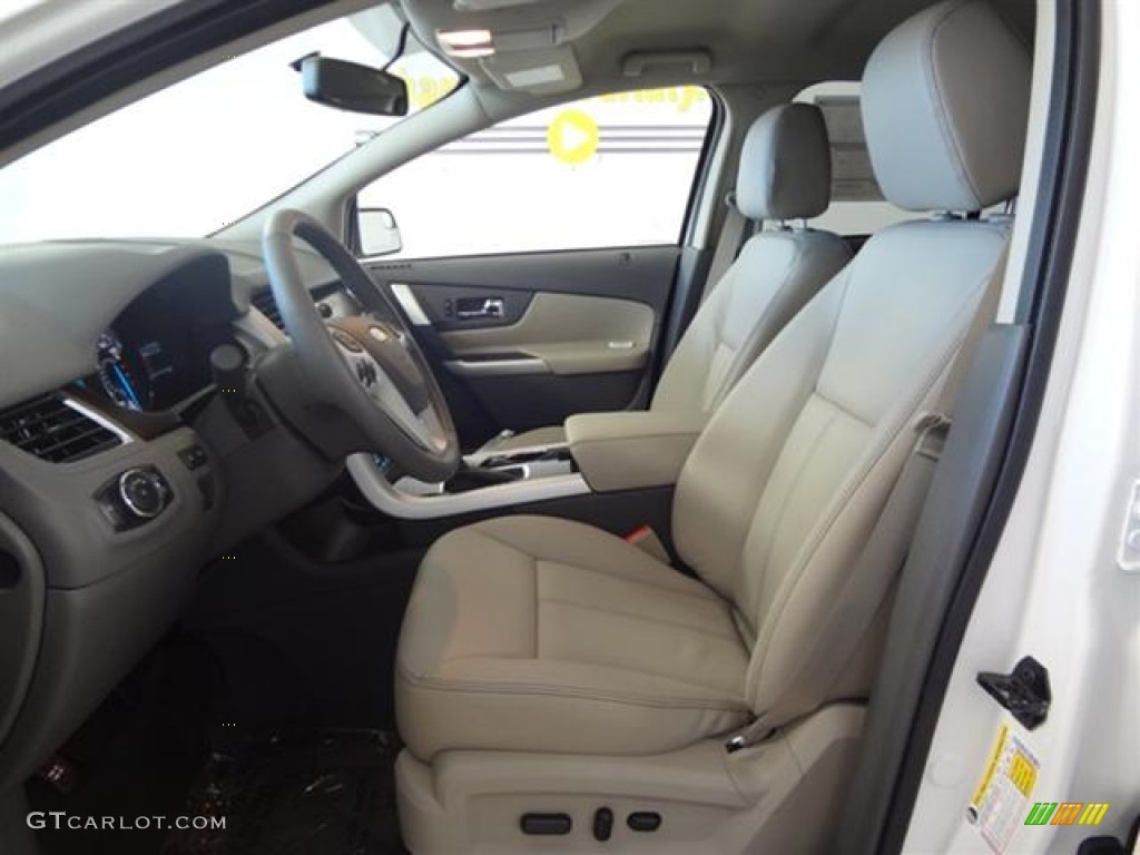 2012 Edge Limited - White Platinum Metallic Tri-Coat / Medium Light Stone photo #11