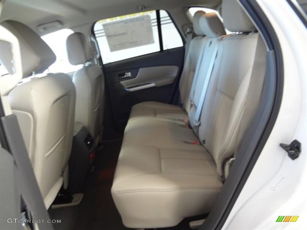 2012 Edge Limited - White Platinum Metallic Tri-Coat / Medium Light Stone photo #12