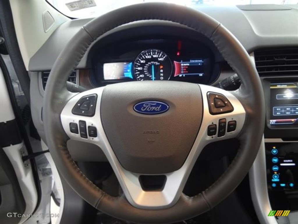 2012 Edge Limited - White Platinum Metallic Tri-Coat / Medium Light Stone photo #22