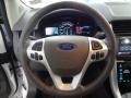2012 White Platinum Metallic Tri-Coat Ford Edge Limited  photo #22