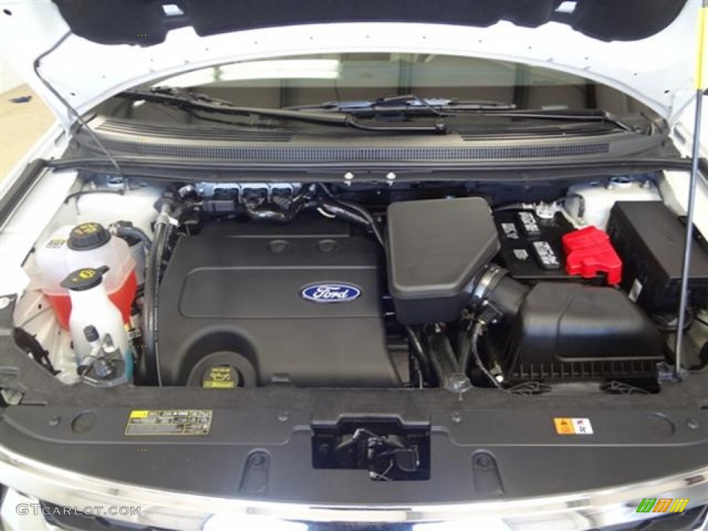 2012 Edge Limited - White Platinum Metallic Tri-Coat / Medium Light Stone photo #28