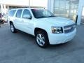 2011 Summit White Chevrolet Suburban LT  photo #2