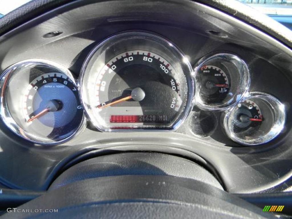 2009 Pontiac G6 GT Convertible Gauges Photo #58786978