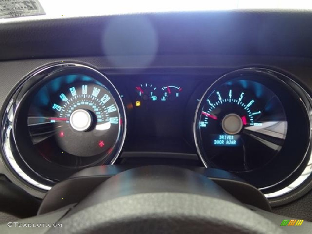 2012 Ford Mustang V6 Coupe Gauges Photo #58787100