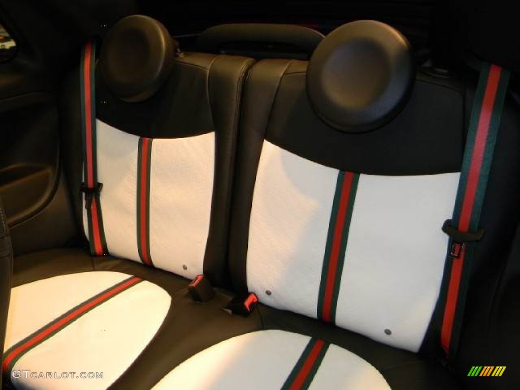 500 by Gucci Nero (Black) Interior 2012 Fiat 500 c cabrio Gucci Photo #58787803