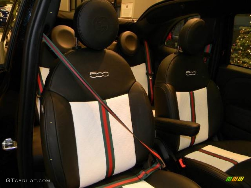 500 by Gucci Nero (Black) Interior 2012 Fiat 500 c cabrio Gucci Photo #58787845