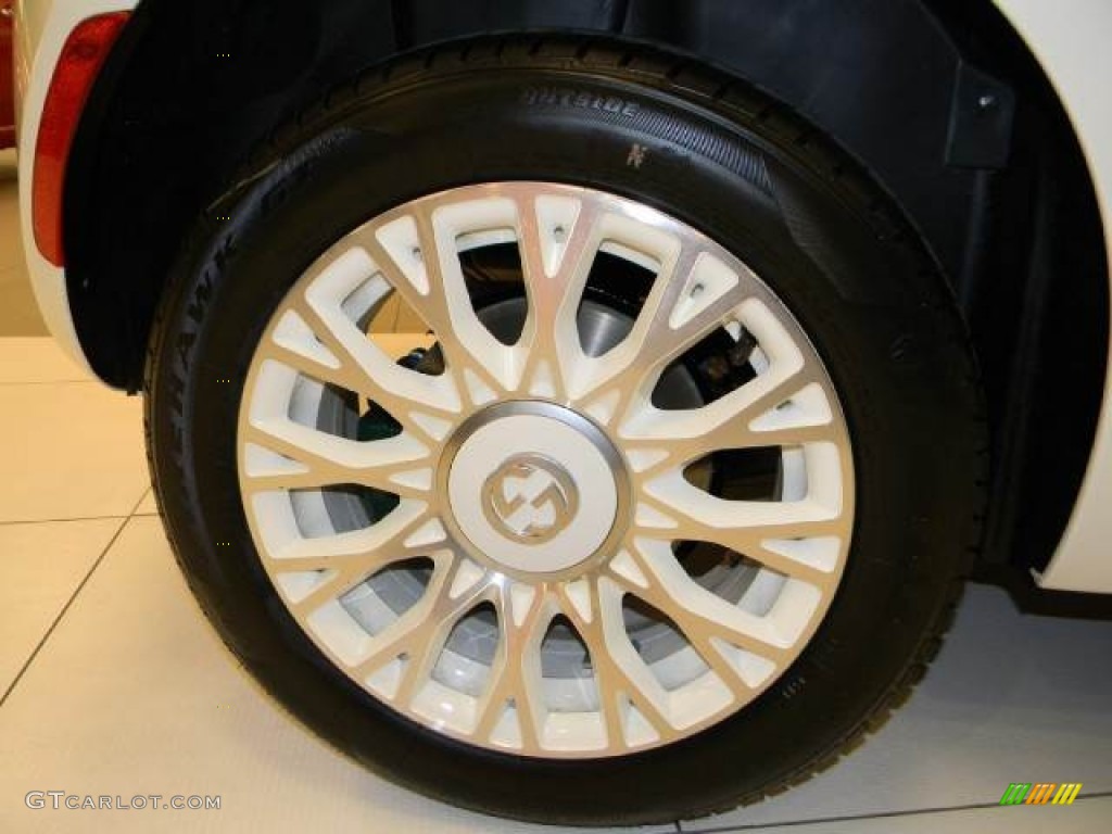 2012 Fiat 500 Gucci Wheel Photo #58787971