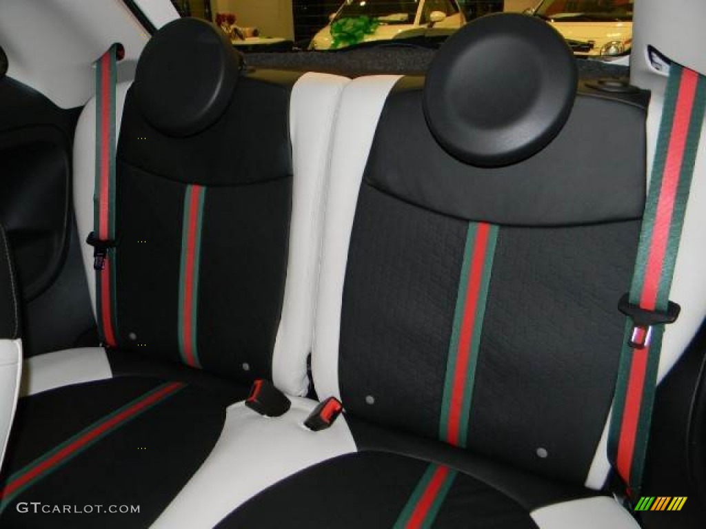 500 by Gucci Nero (Black) Interior 2012 Fiat 500 Gucci Photo #58788022