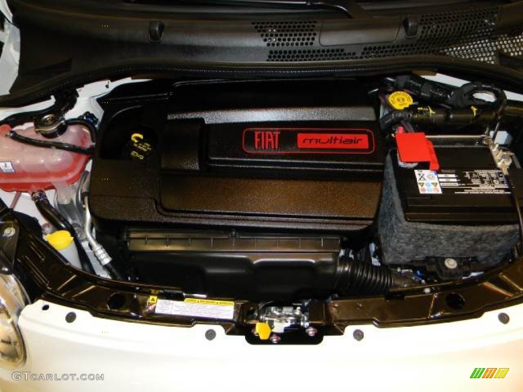 2012 Fiat 500 Gucci 1.4 Liter SOHC 16-Valve MultiAir 4 Cylinder Engine Photo #58788100