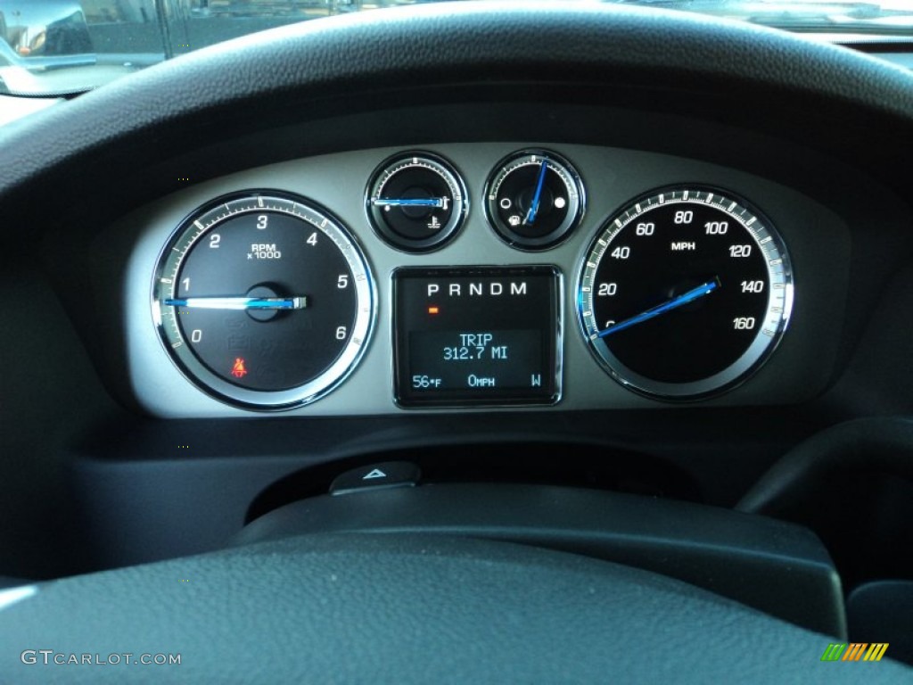 2012 Cadillac Escalade Luxury Gauges Photo #58788445