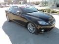 Obsidian Black 2010 Lexus IS 350C Convertible Exterior