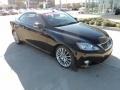 2010 Obsidian Black Lexus IS 350C Convertible  photo #2