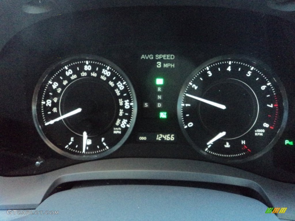 2010 Lexus IS 350C Convertible Gauges Photos