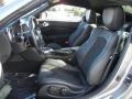 Black Leather 2010 Nissan 370Z Touring Coupe Interior Color
