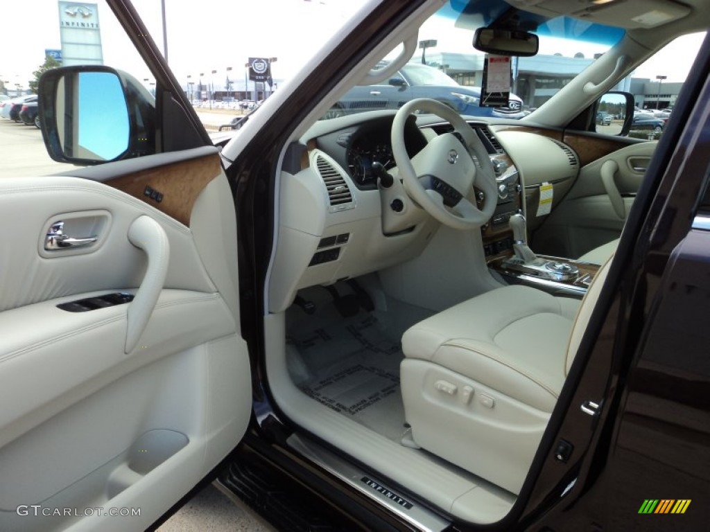 Wheat Interior 2012 Infiniti QX 56 Photo #58790521