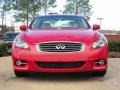 2012 Vibrant Red Infiniti G 37 Journey Coupe  photo #7