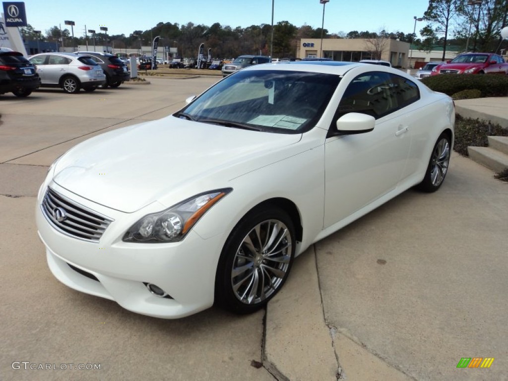 Moonlight White 2012 Infiniti G 37 Journey Coupe Exterior Photo #58790820