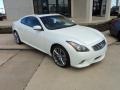 Moonlight White 2012 Infiniti G 37 Journey Coupe Exterior