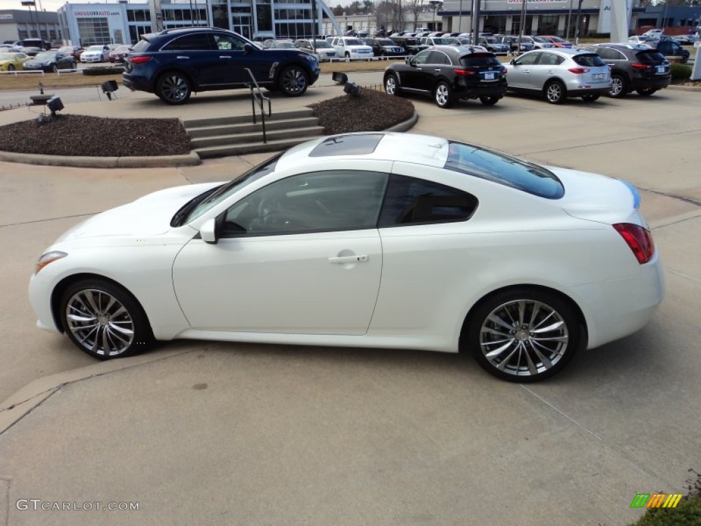 Moonlight White 2012 Infiniti G 37 Journey Coupe Exterior Photo #58790899