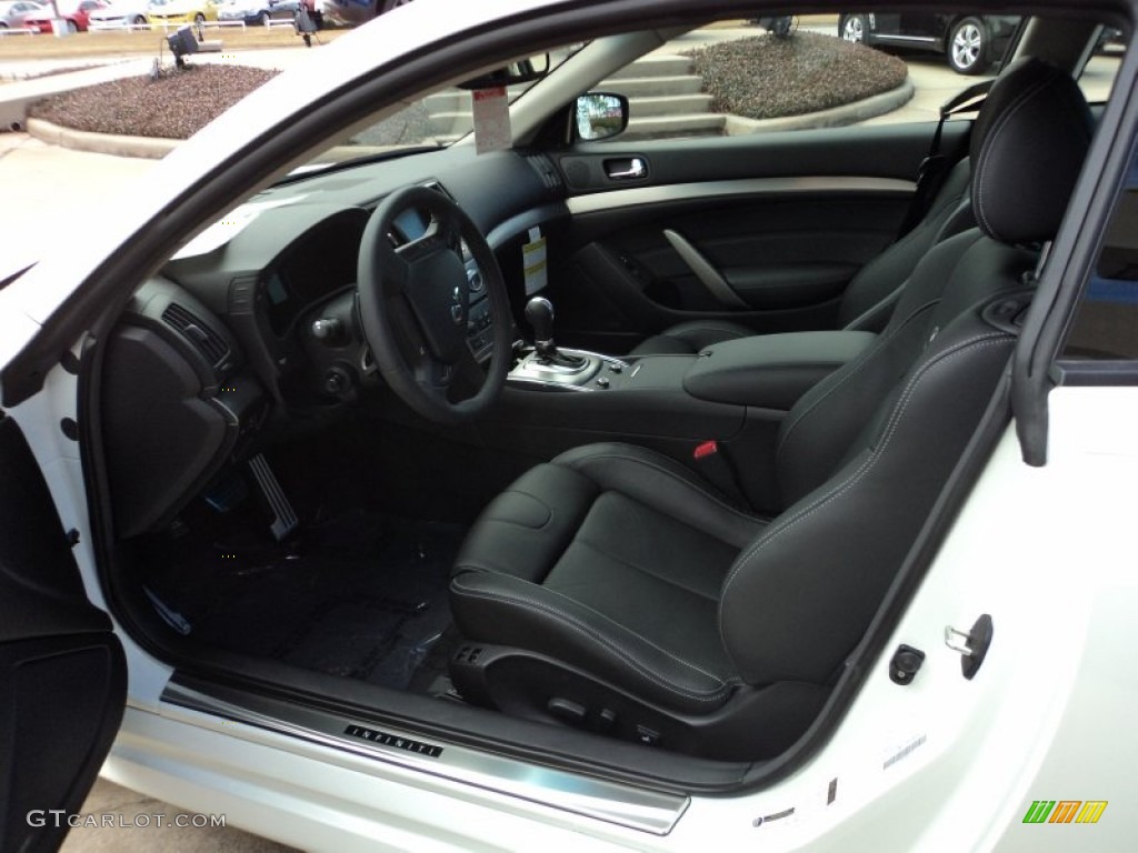 Graphite Interior 2012 Infiniti G 37 Journey Coupe Photo #58790908