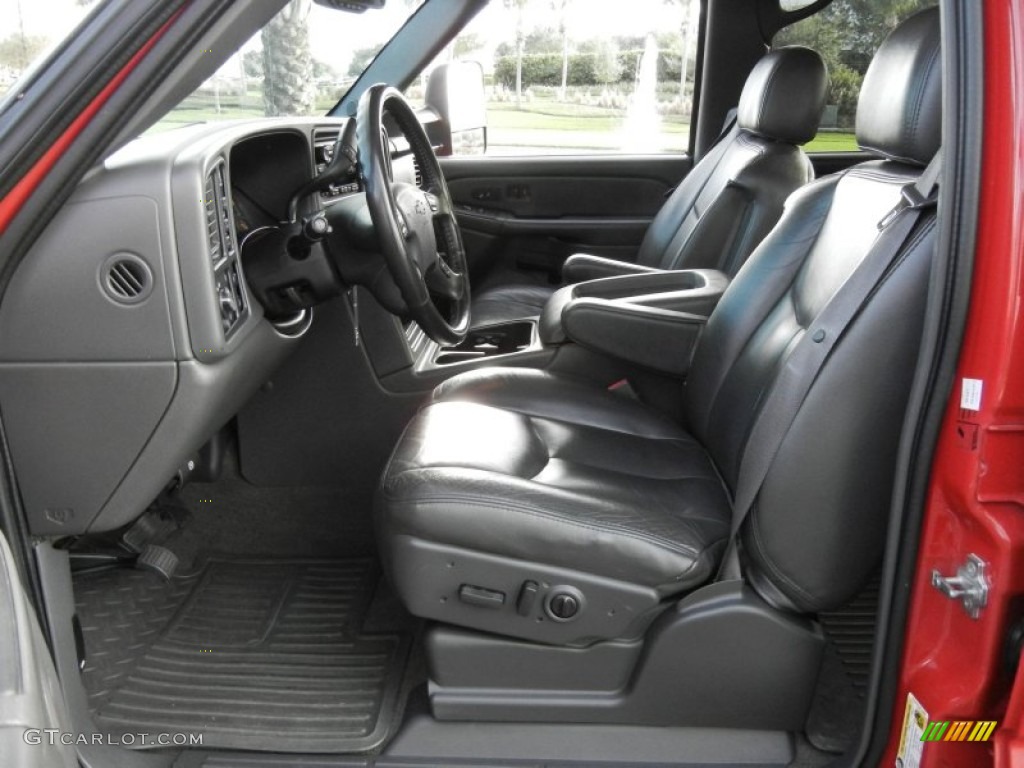 2006 Silverado 3500 LT Crew Cab 4x4 Dually - Victory Red / Dark Charcoal photo #14