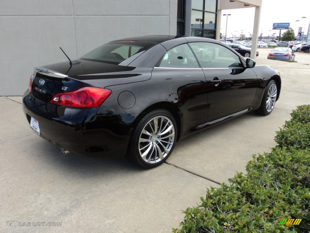Black Obsidian 2012 Infiniti G 37 Convertible Exterior Photo #58791025
