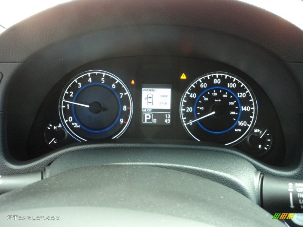 2012 Infiniti G 37 Convertible Gauges Photo #58791070
