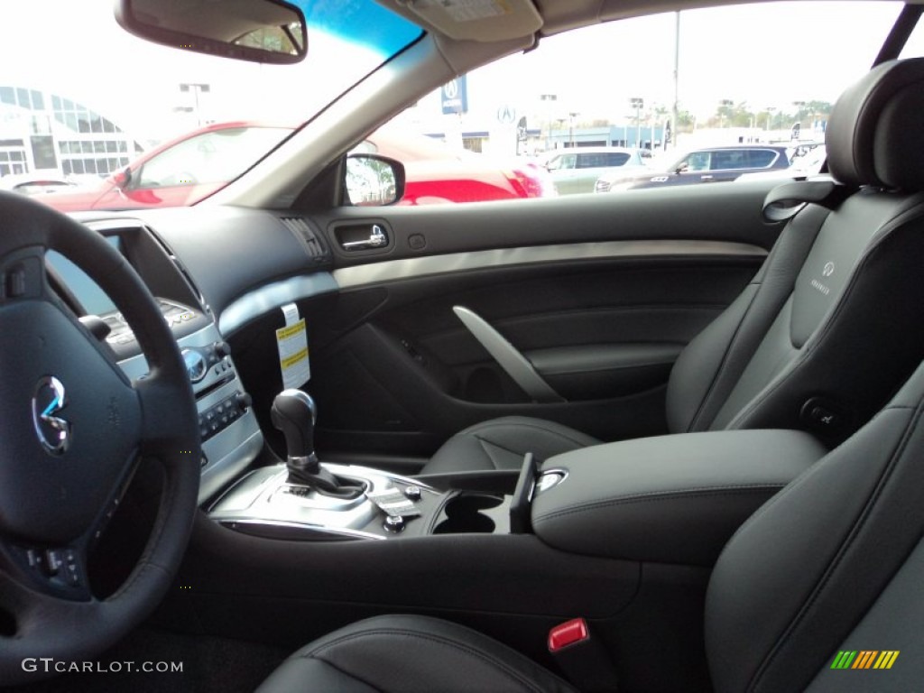 Graphite Interior 2012 Infiniti G 37 Convertible Photo #58791097